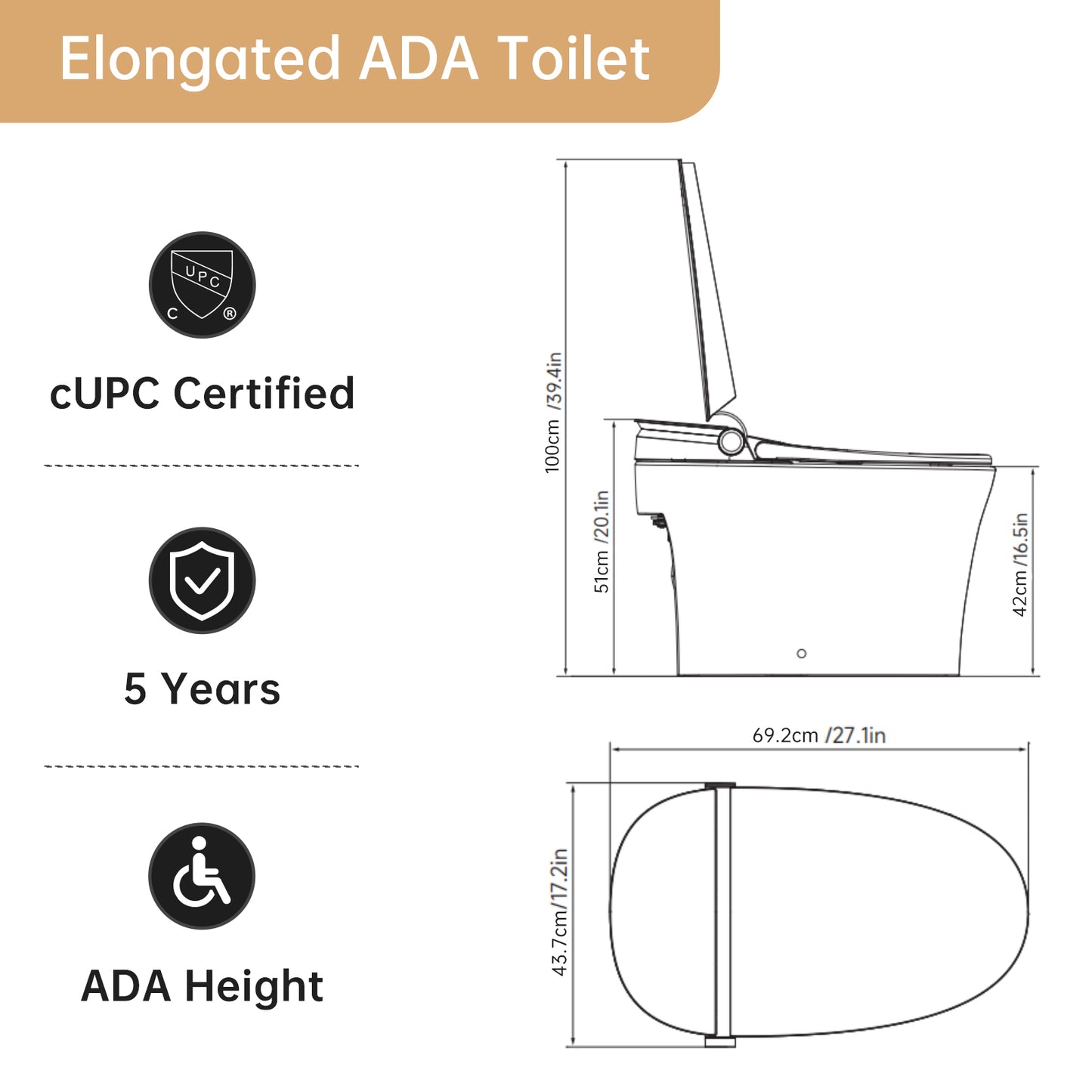 Smart Toilet G109M
