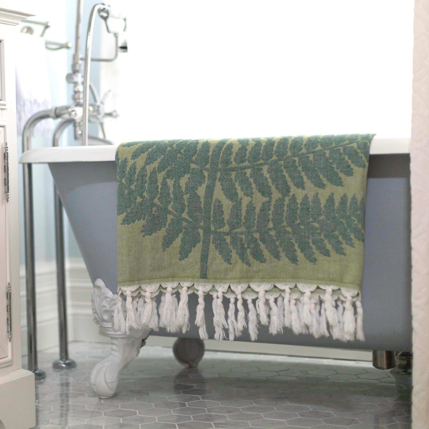 Turkish Towel | Body Towel | Green-1