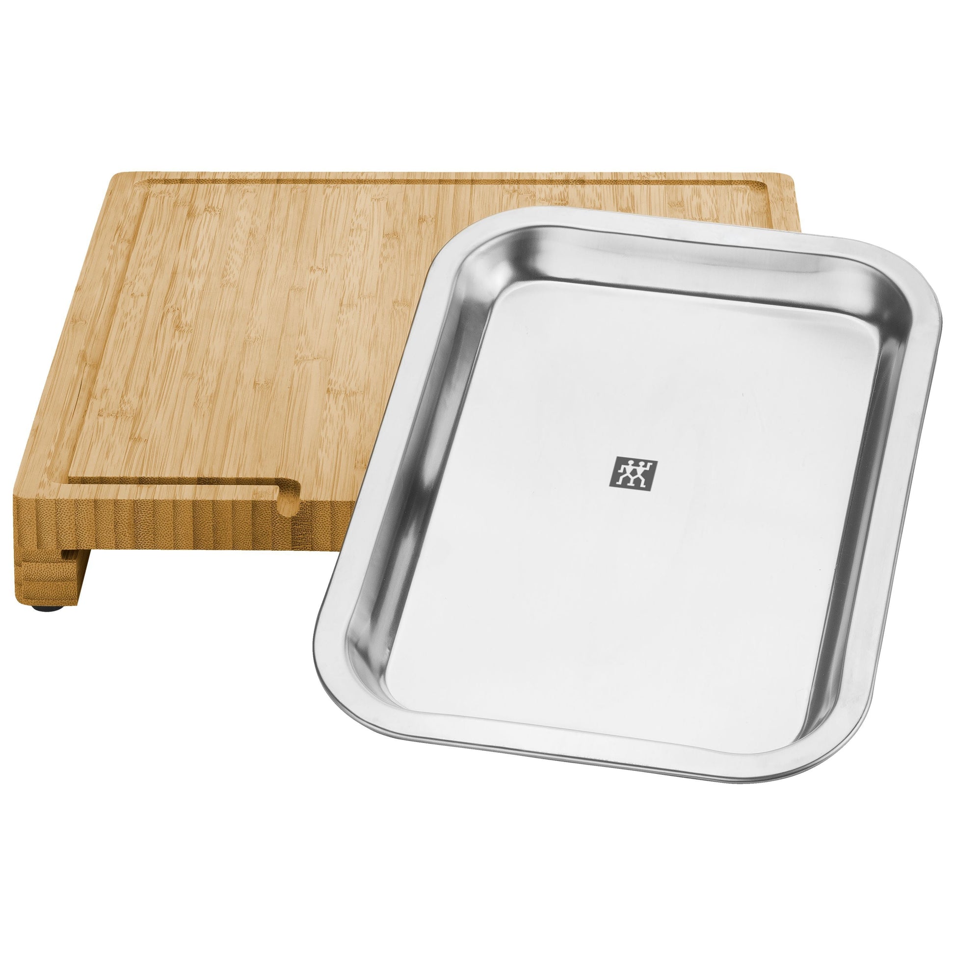 ZWILLING BBQ+ Cutting Board With Tray 39 cm X 30 cm Bamboo-1
