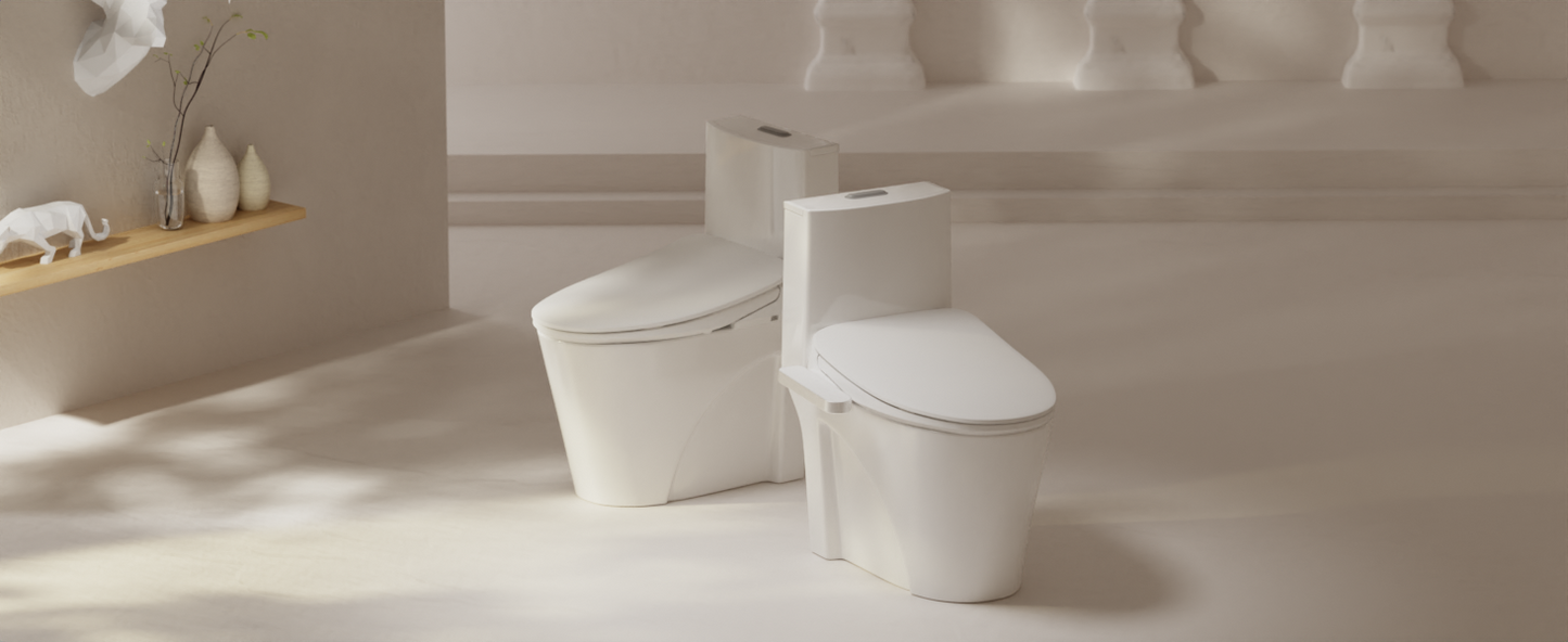 Aquatiz Smart Bidet Toilet Seat with Heated Function – Panel Control

Self-Cleaning Heated Bidet Seat for Elongated Toilet – Winhause

LED Toilet Seat with Deodorizer and Dryer – Canada Certified